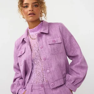 Ydence Jacket Jinte | Paars