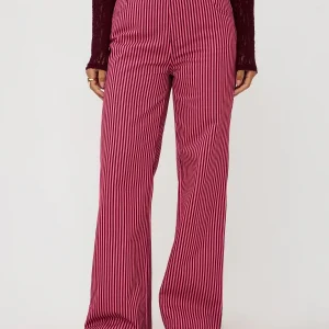 Ydence Pants Djamilla | Roze/Burgundy
