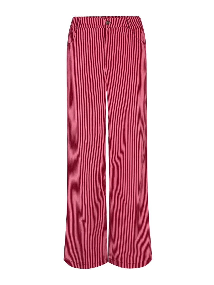 Ydence Pants Djamilla | Roze/Burgundy - Afbeelding 6