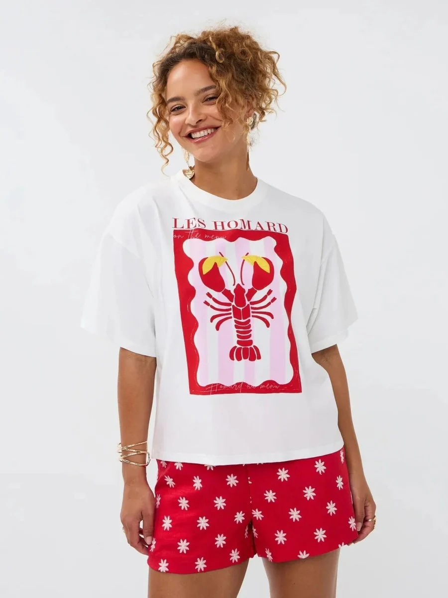 Ydence T-shirt Lobster - Afbeelding 2