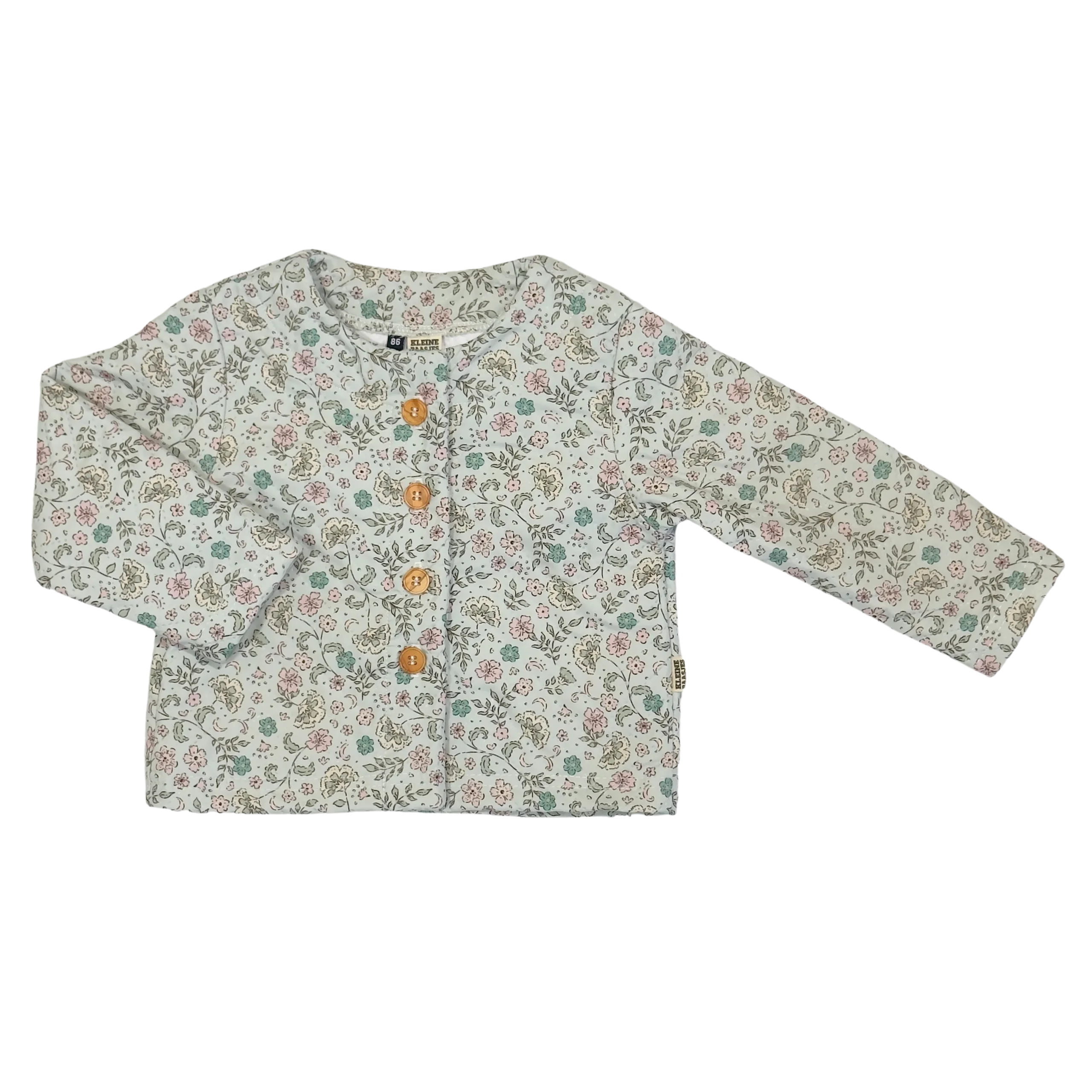 Baby & Kids Quilt Zomer Jasje Bloemen Groen - Afbeelding 2